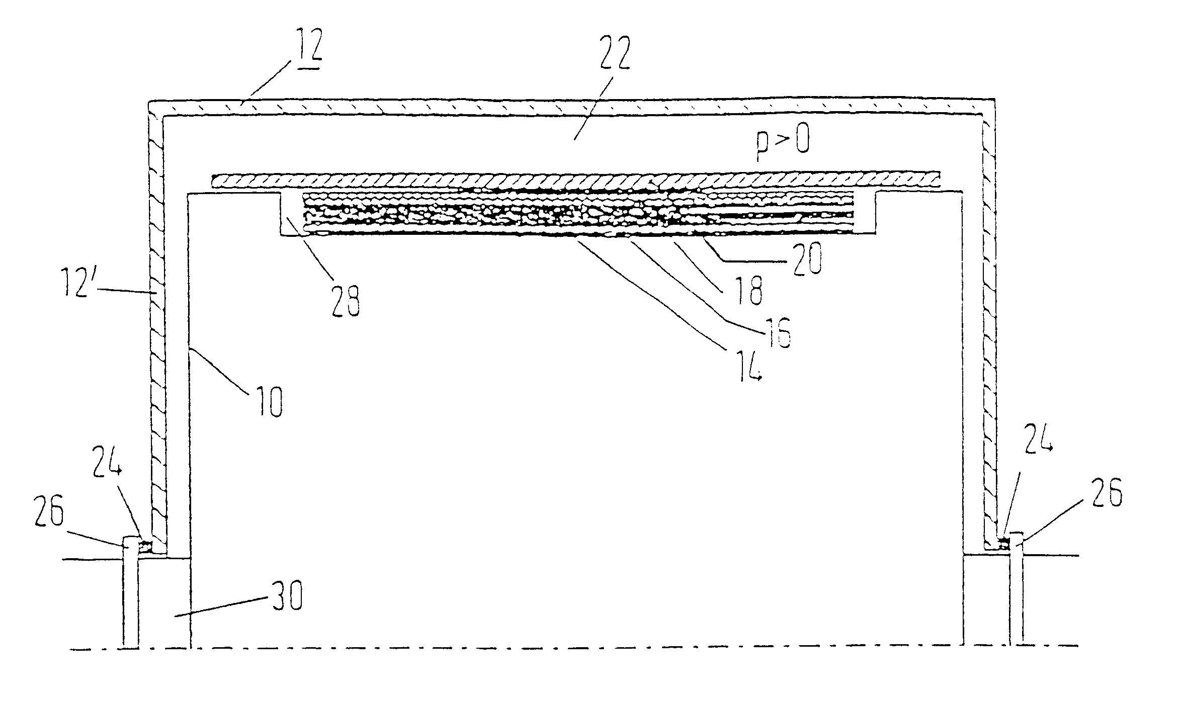 Machine for producing and/or treating a material web