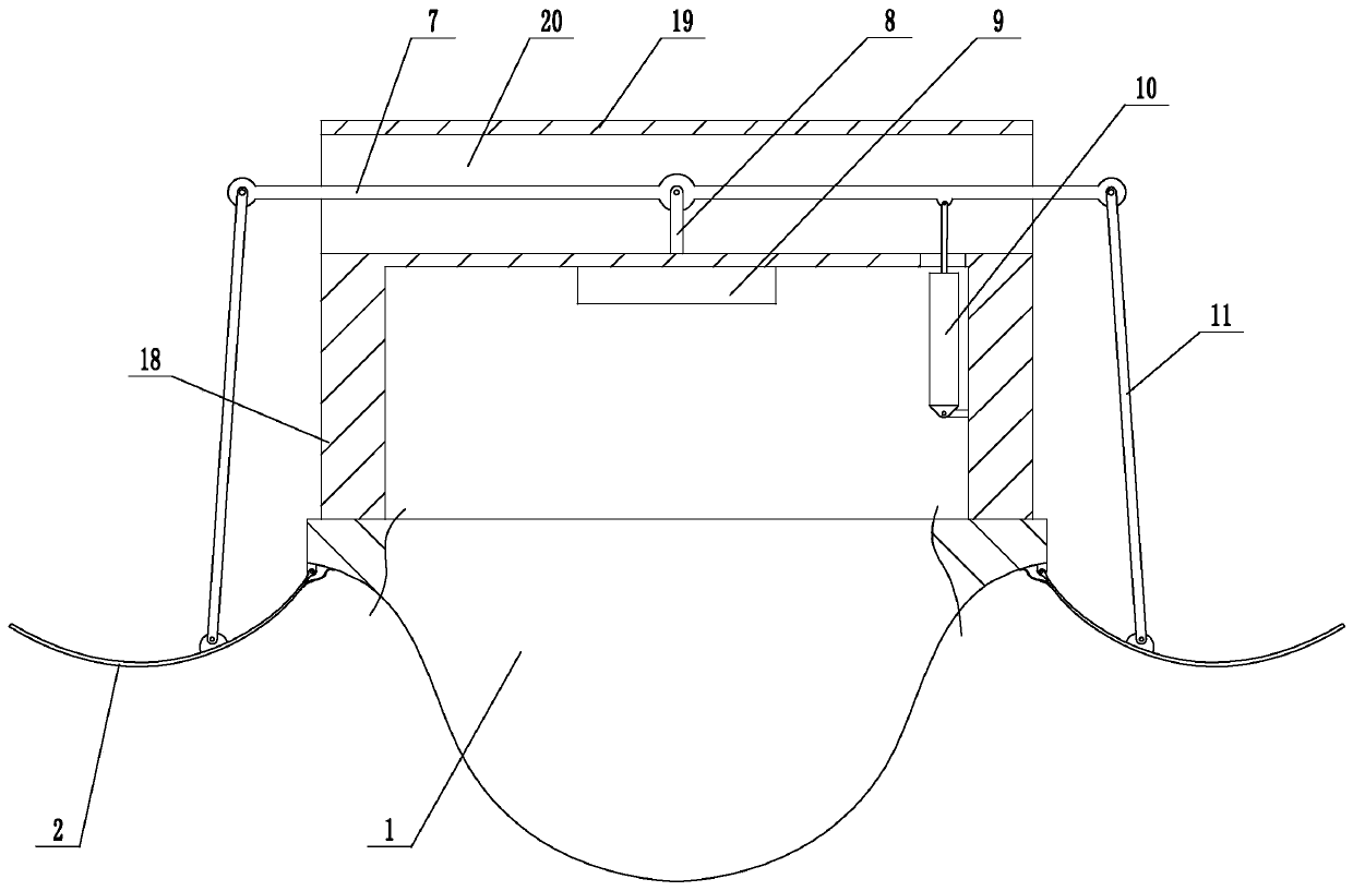 Anti-rolling lifeboat and anti-rolling method