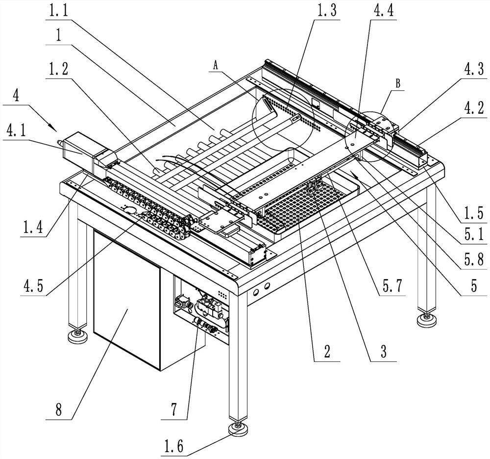 An automatic jet-type dewatering cleaning device