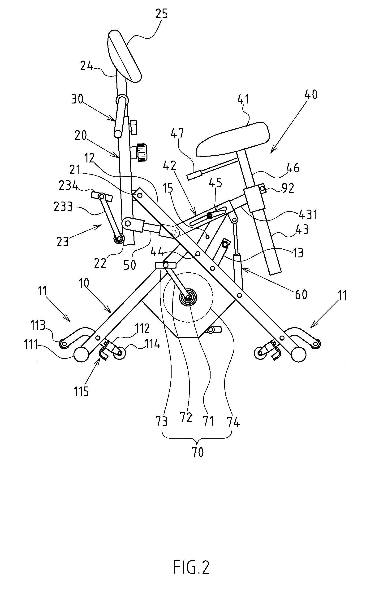 Fitness equipment with multiple functions