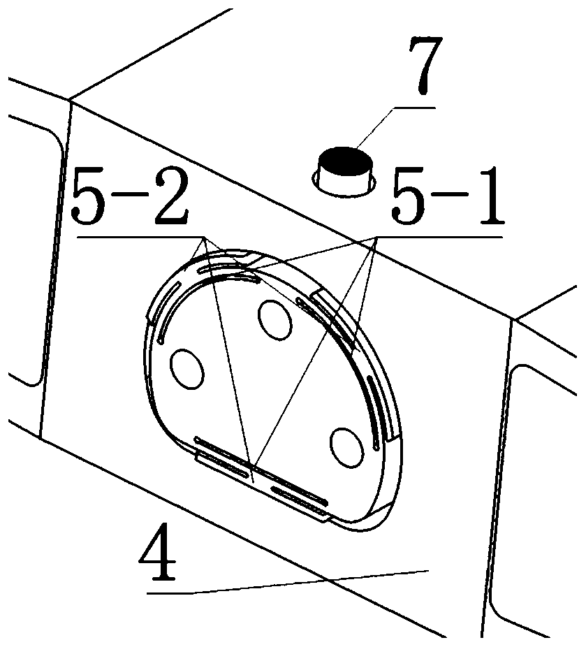 Reflecting mirror axis system supporting and clamping device operated at low temperature