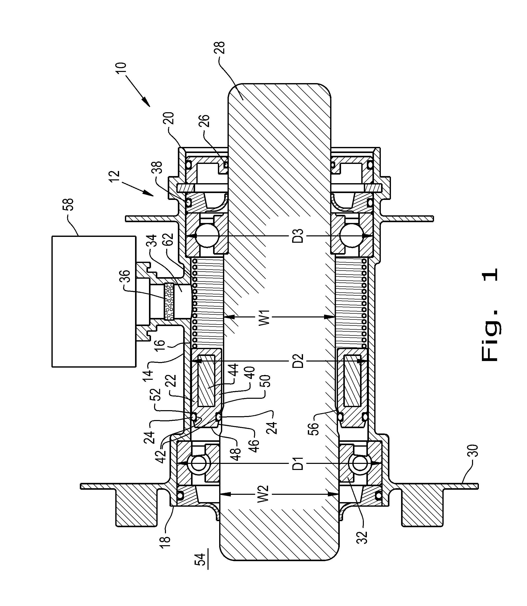 Seal assembly for a sterile environment