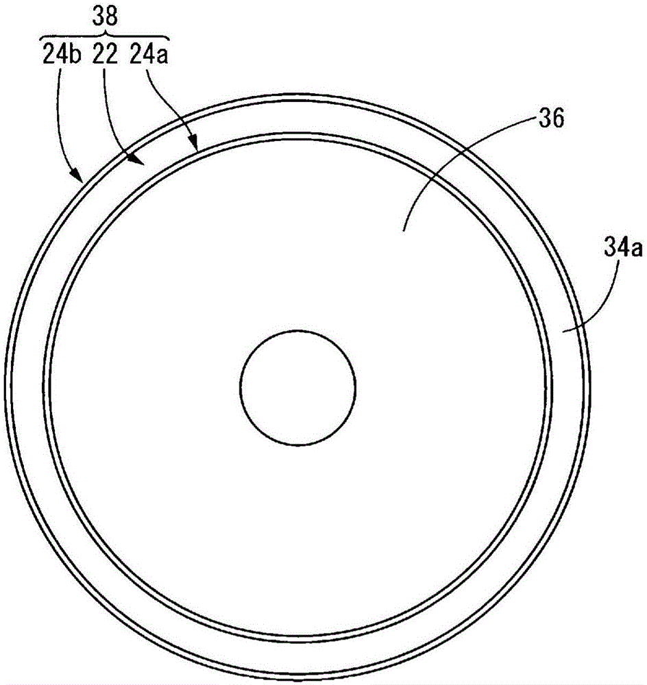 Power storage device, method for producing same, and device for producing same