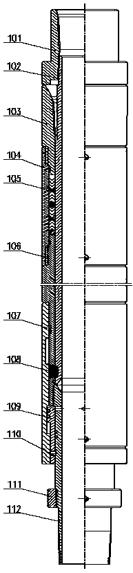 Anchoring compensation separated layer water injection method and equipment