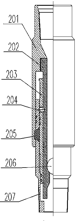 Anchoring compensation separated layer water injection method and equipment