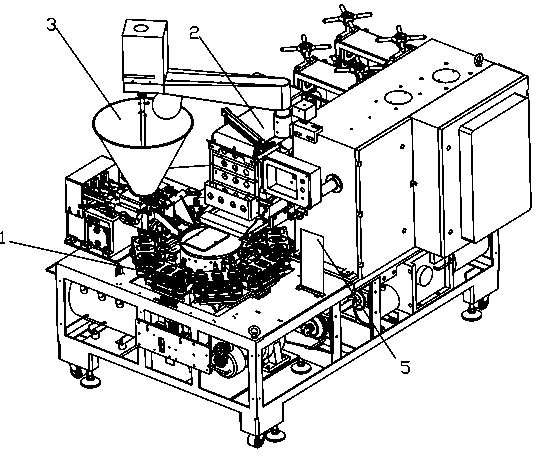 Farci food forming machine