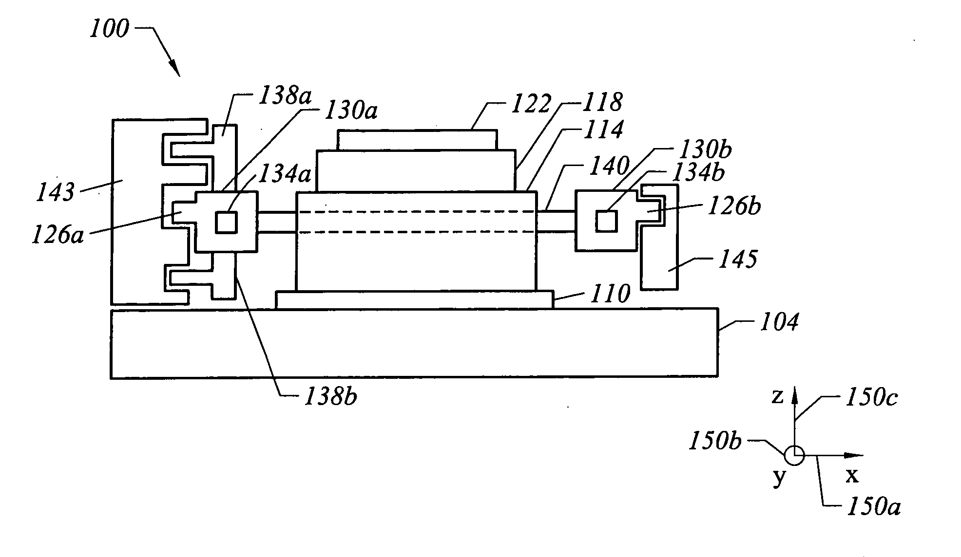 Wafer stage operable in a vacuum environment