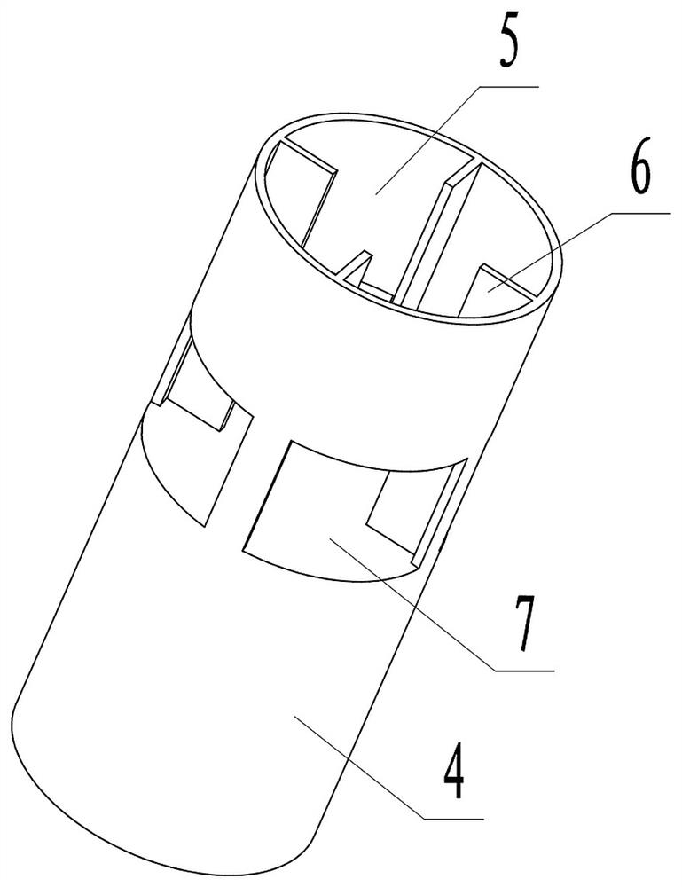 Ceramic fragment high-speed crushing device