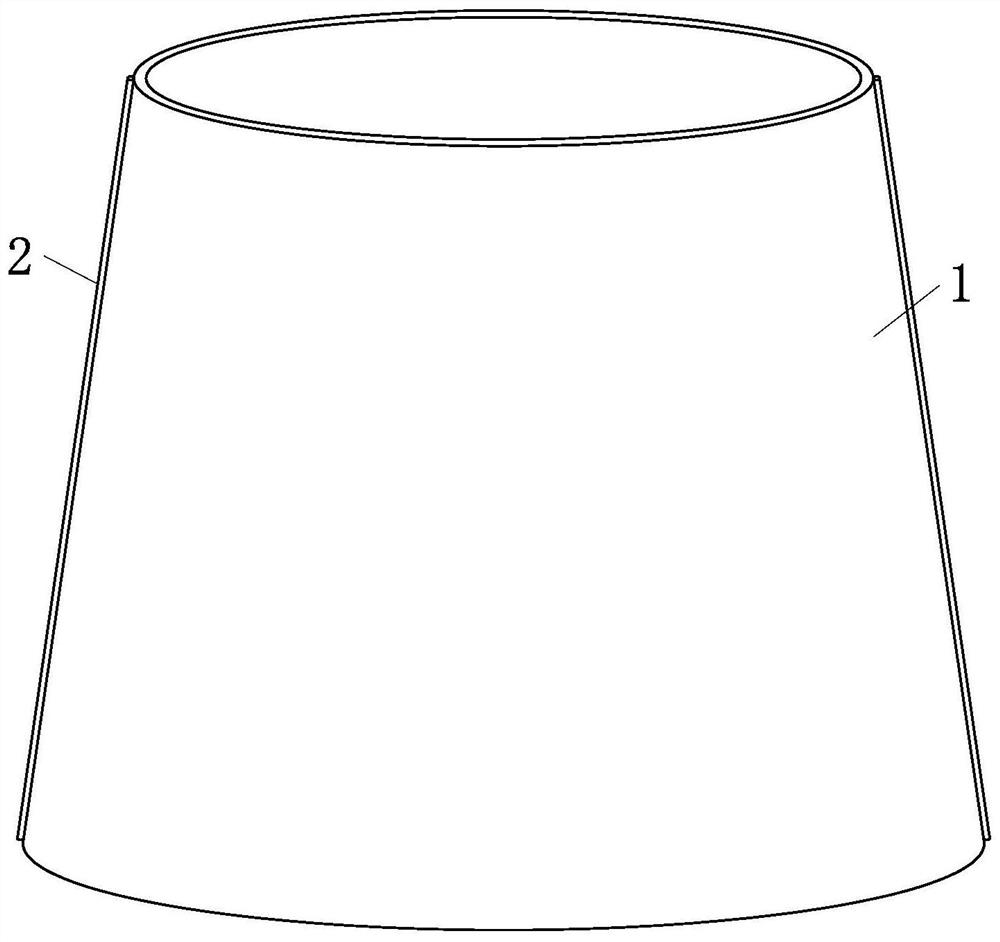 Disposable plastic cup and access method thereof