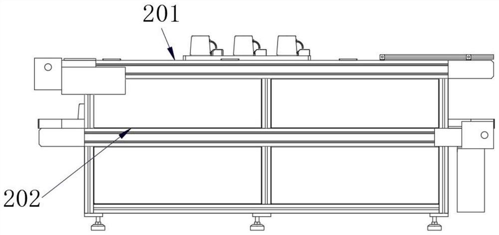 Robot intelligent packaging production line for daily-use ceramic products