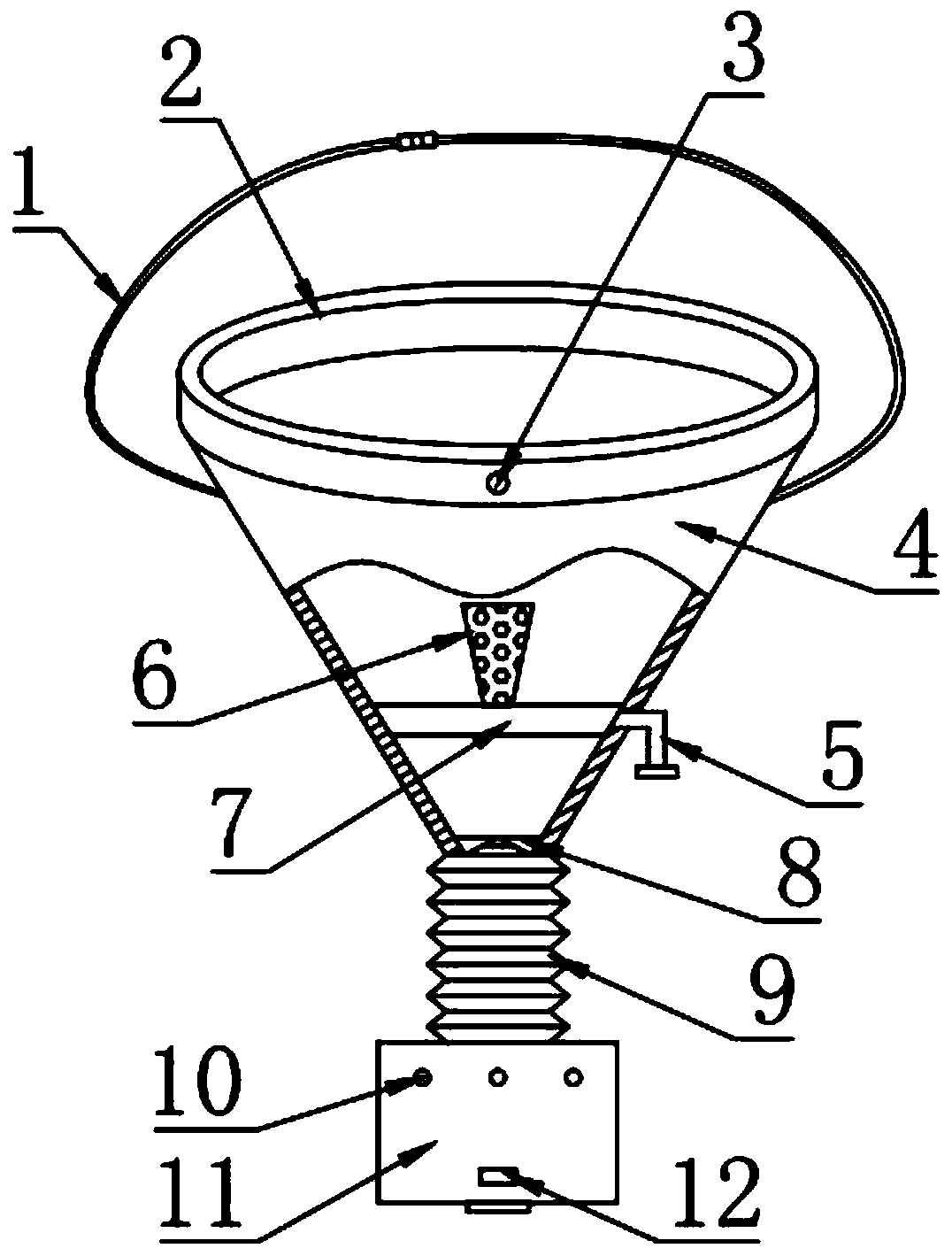 Atomizing inhalation device for pediatric internal medicine department