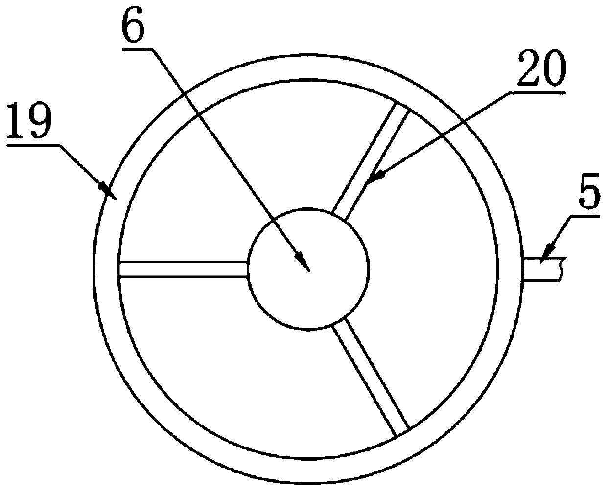 Atomizing inhalation device for pediatric internal medicine department