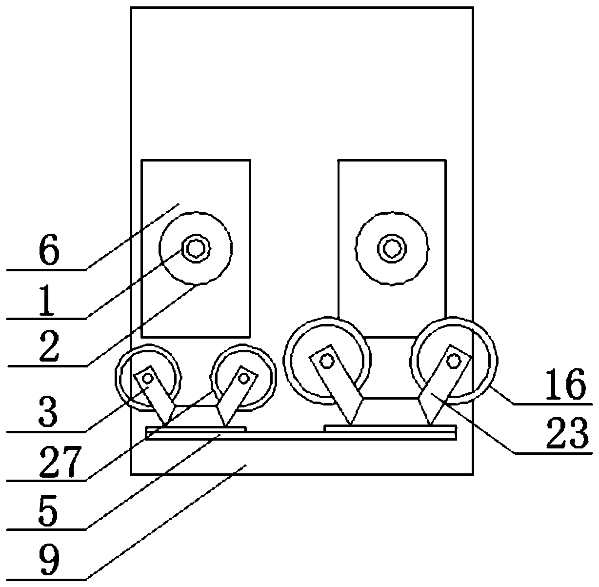 Adjustable stator coil processing tool and processing method