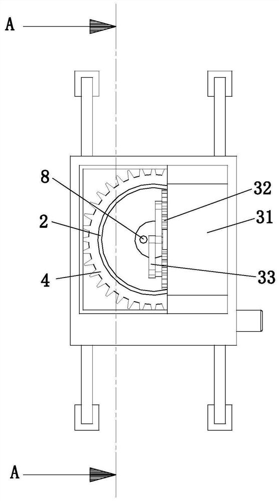 A vibrating device for prefabricated concrete