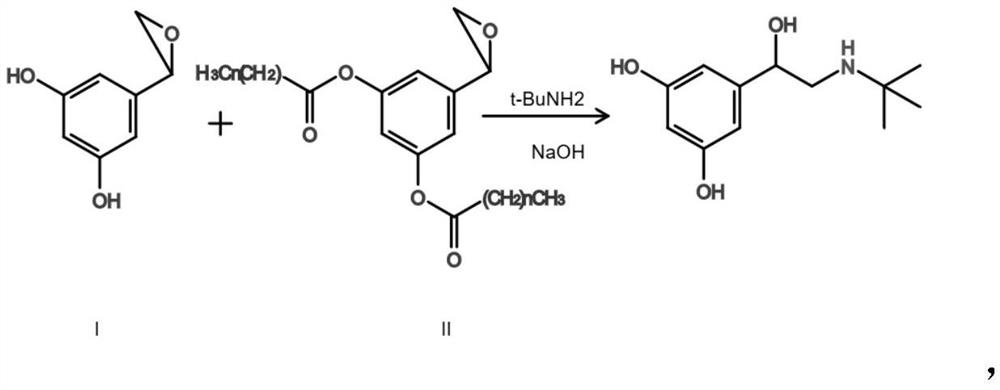 A kind of preparation method of terbutaline