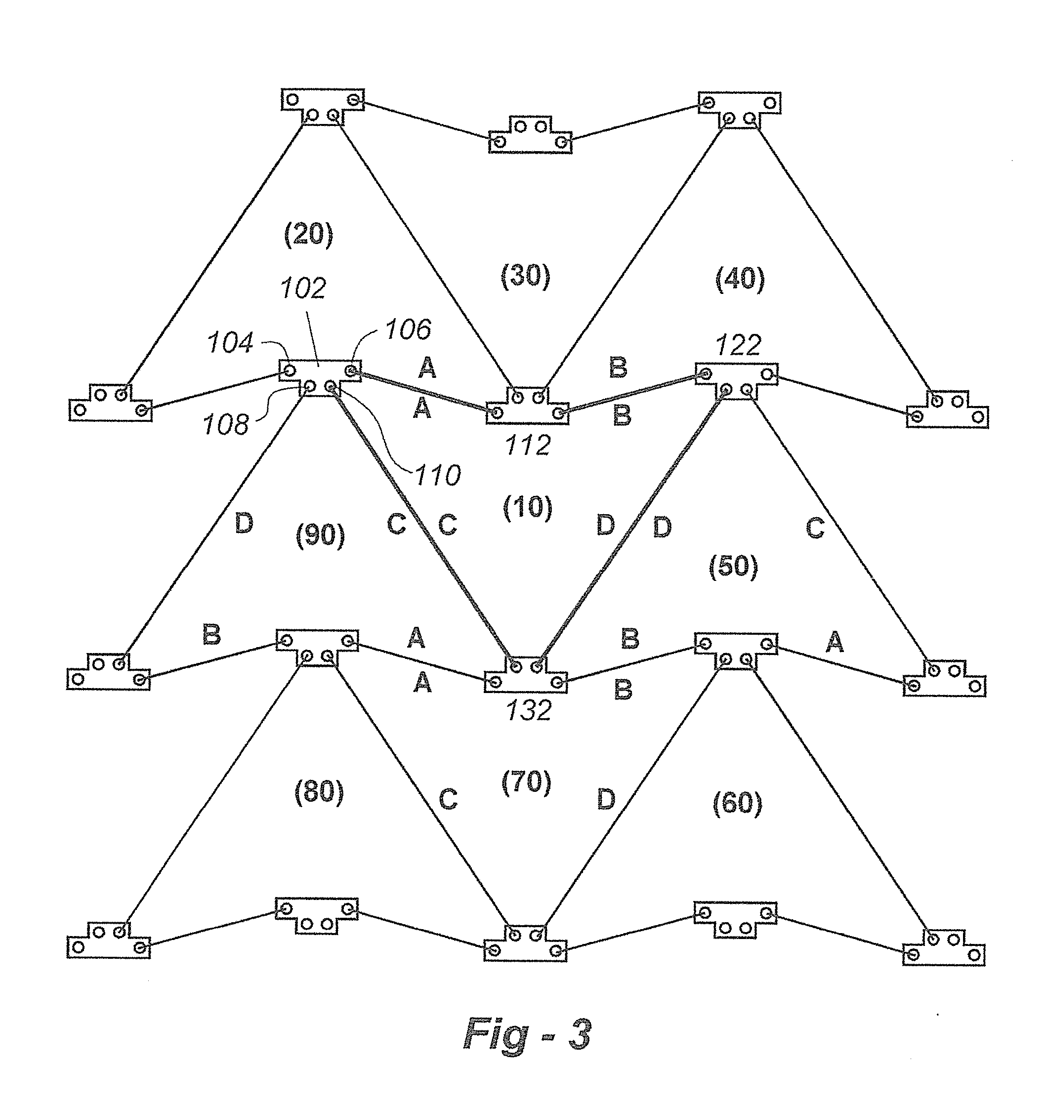 Rapidly deployable structures based upon negative poisson's ratio (NPR) auxetic components