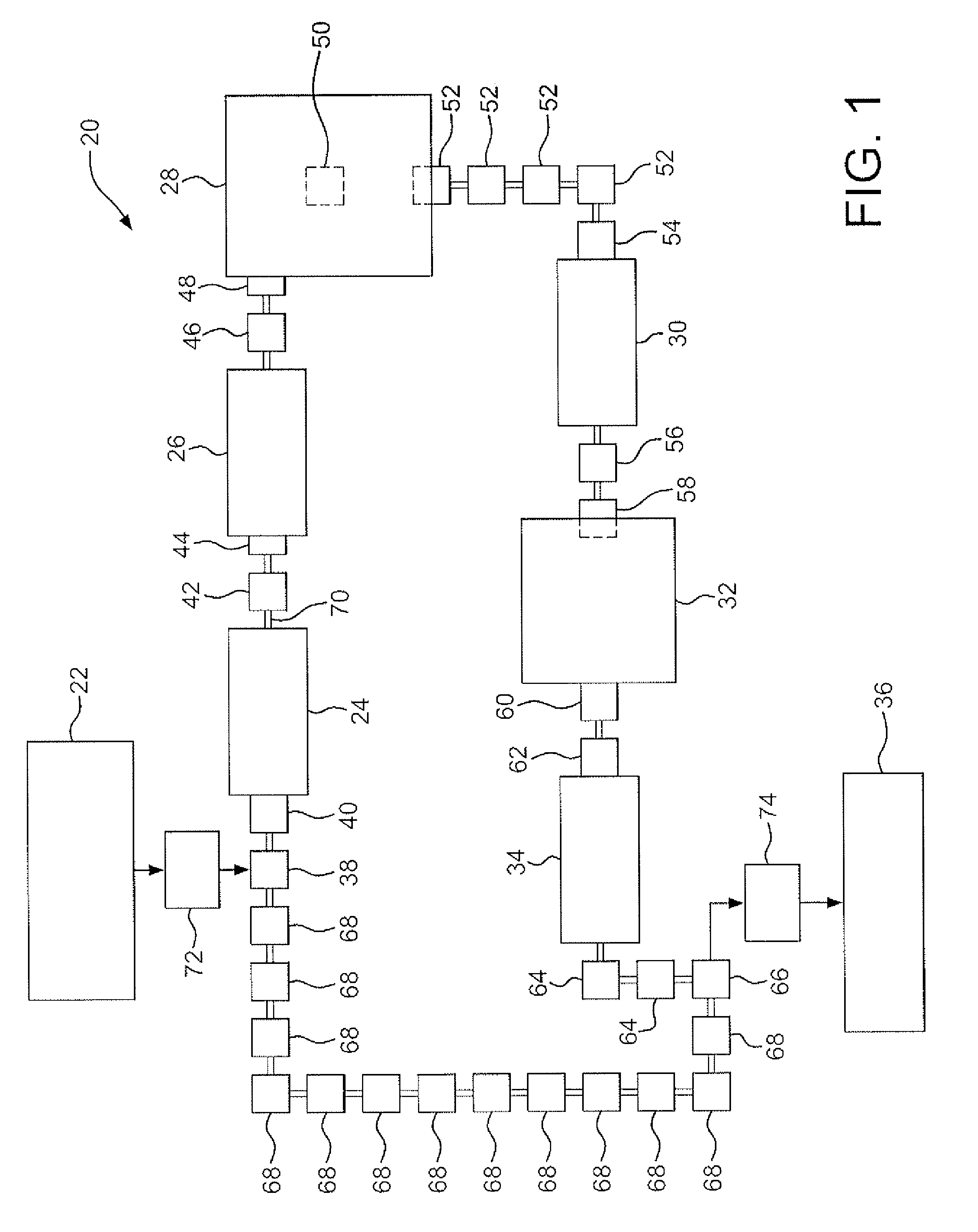 Vessel, coating, inspection and processing apparatus