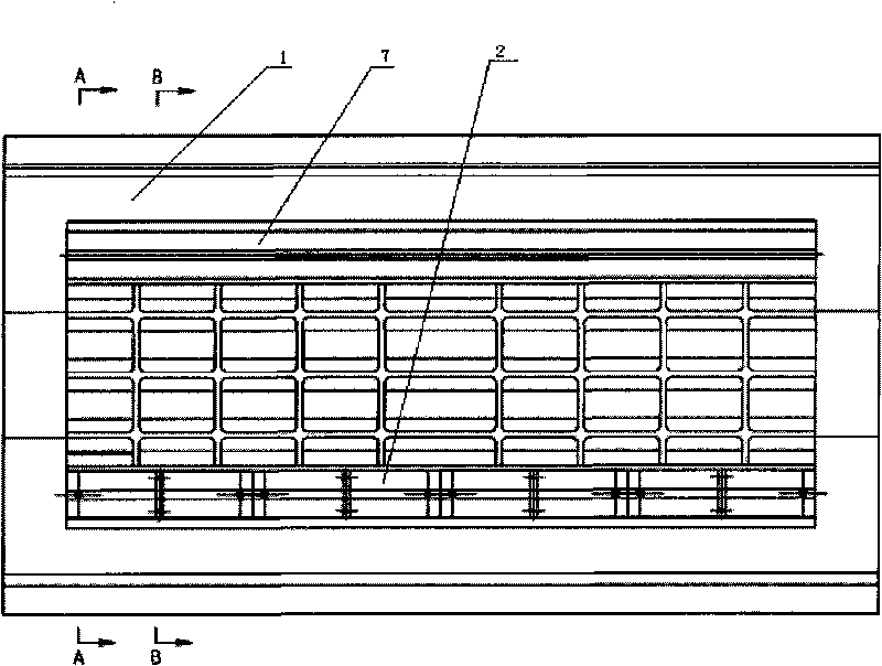 Working table floating guide rail device