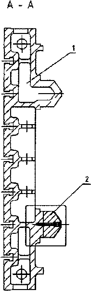 Working table floating guide rail device