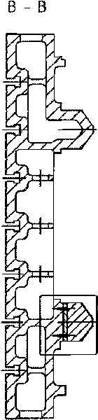 Working table floating guide rail device