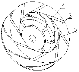 Longitudinal magnetic contact structure of vacuum arc-extinguishing chamber