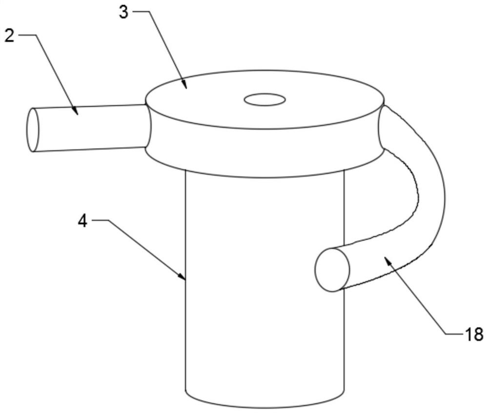 An energy-saving sewage treatment device