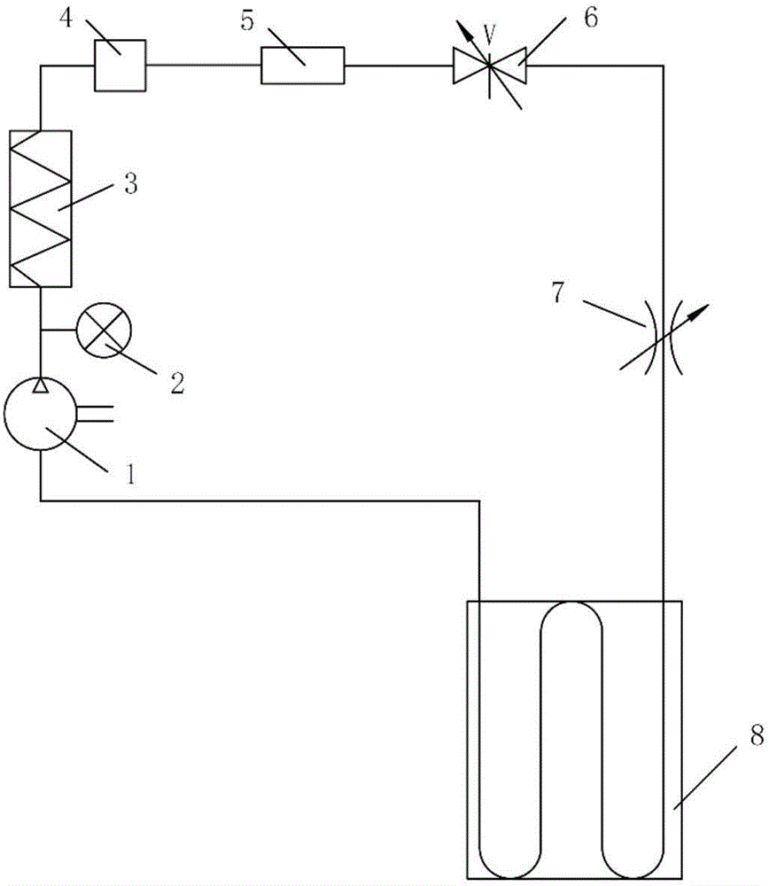 Small ice storage temperature adjusting fan system