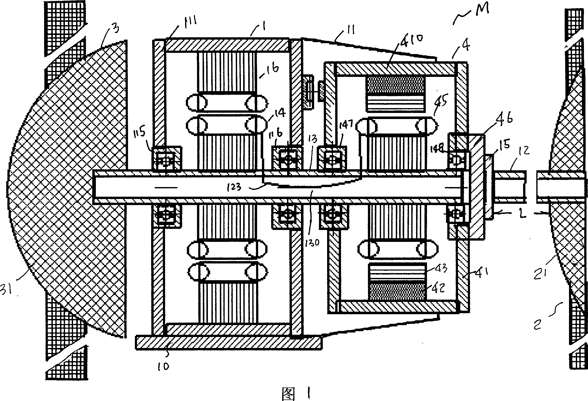 Variable speed constant frequency wind-mill generator and its excitation control system and its control method