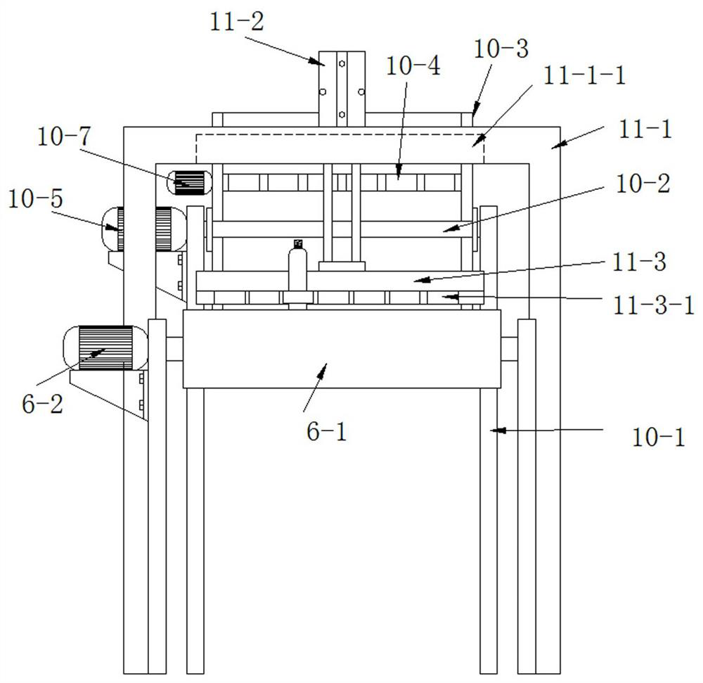 A vacuum pumping device for a waterline filling machine