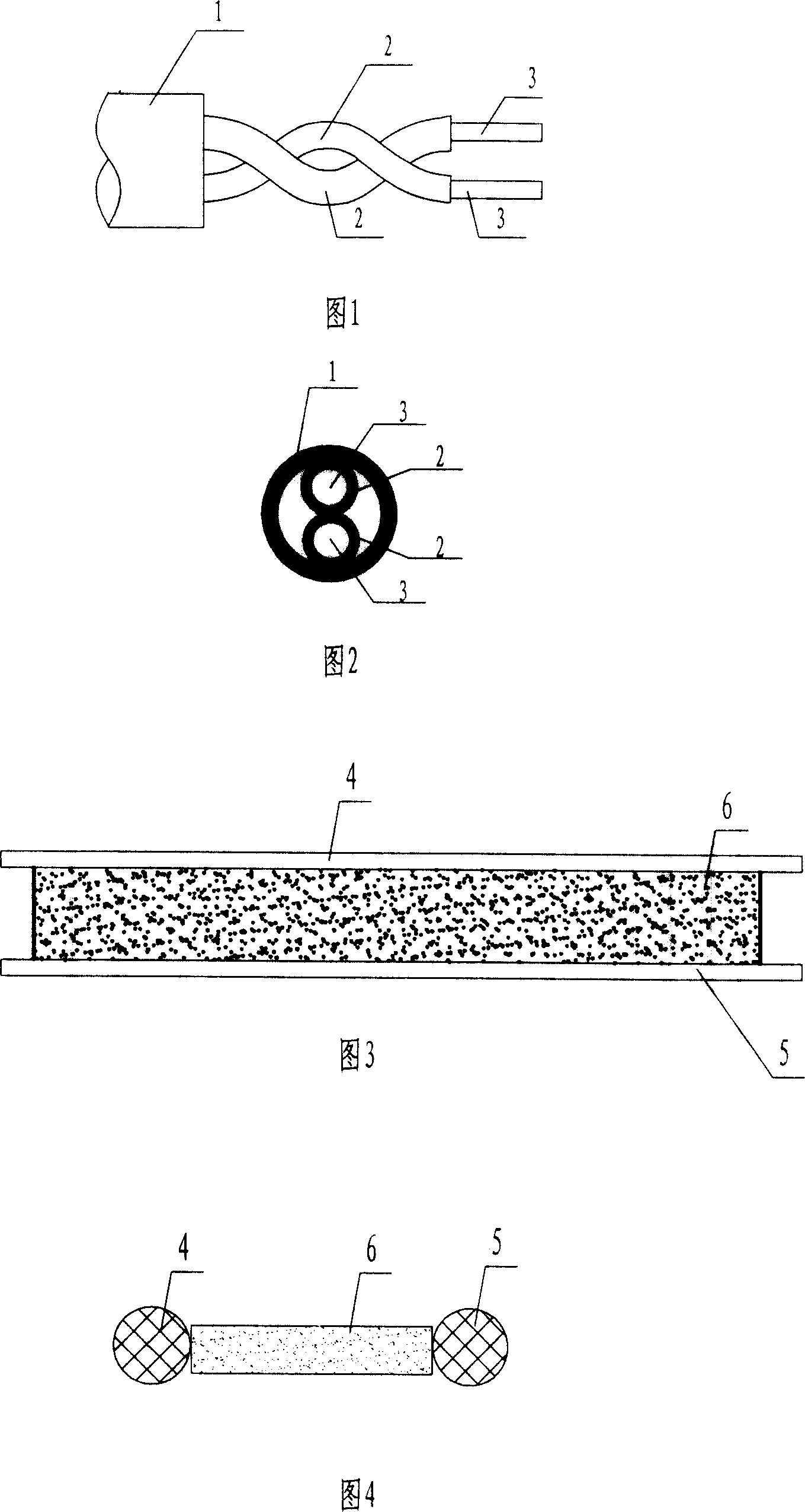 Short circuit alarming method for non-recoverable linear temperature sensing detector