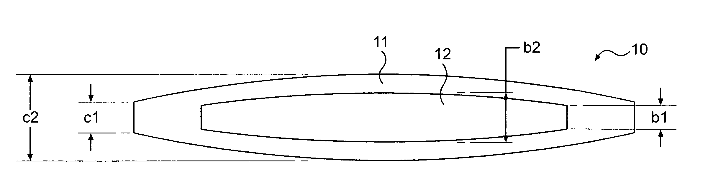 Cushioning laminate insert for a garment shoulder strap, and method for making the same