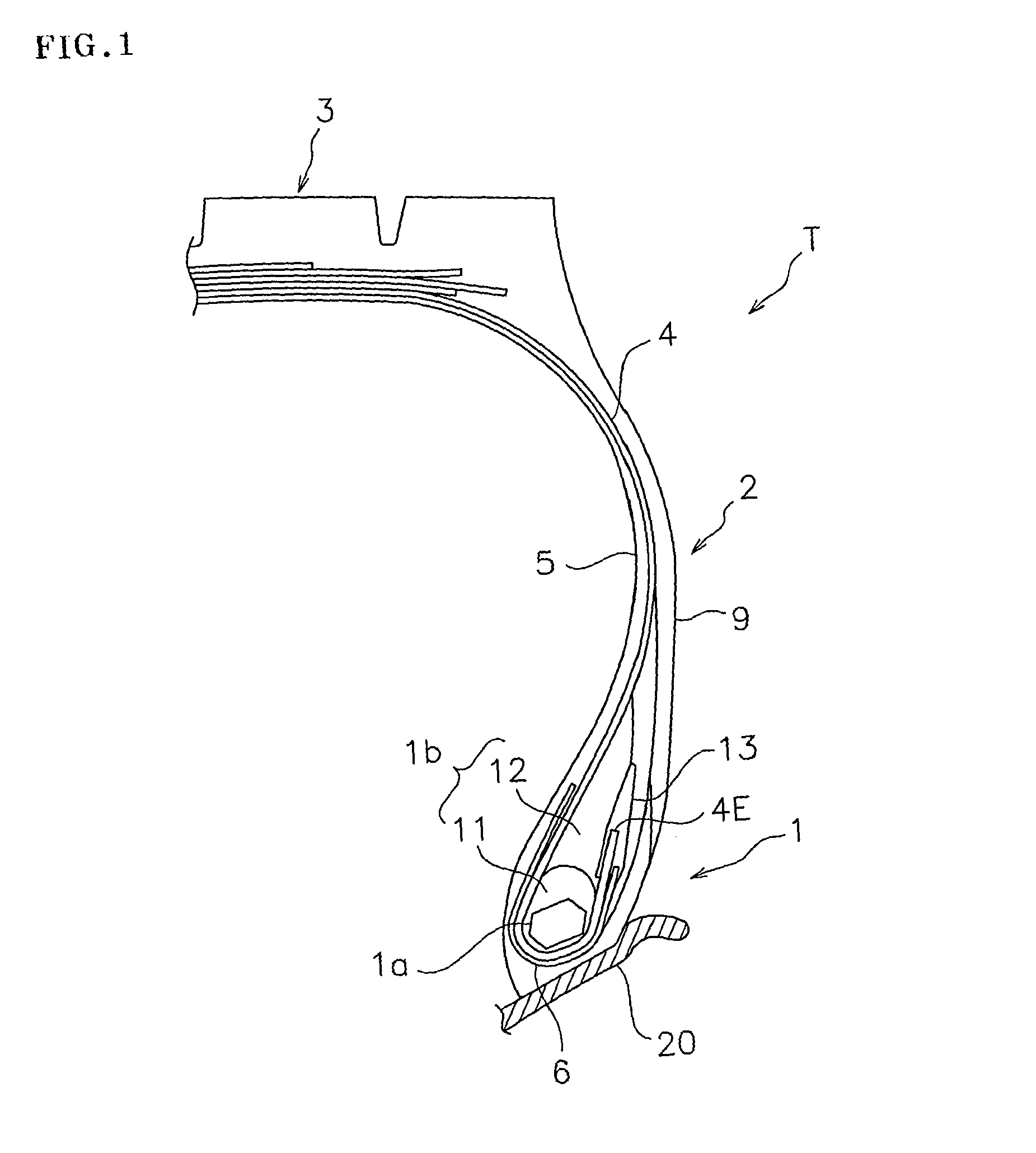 Pneumatic radial tire