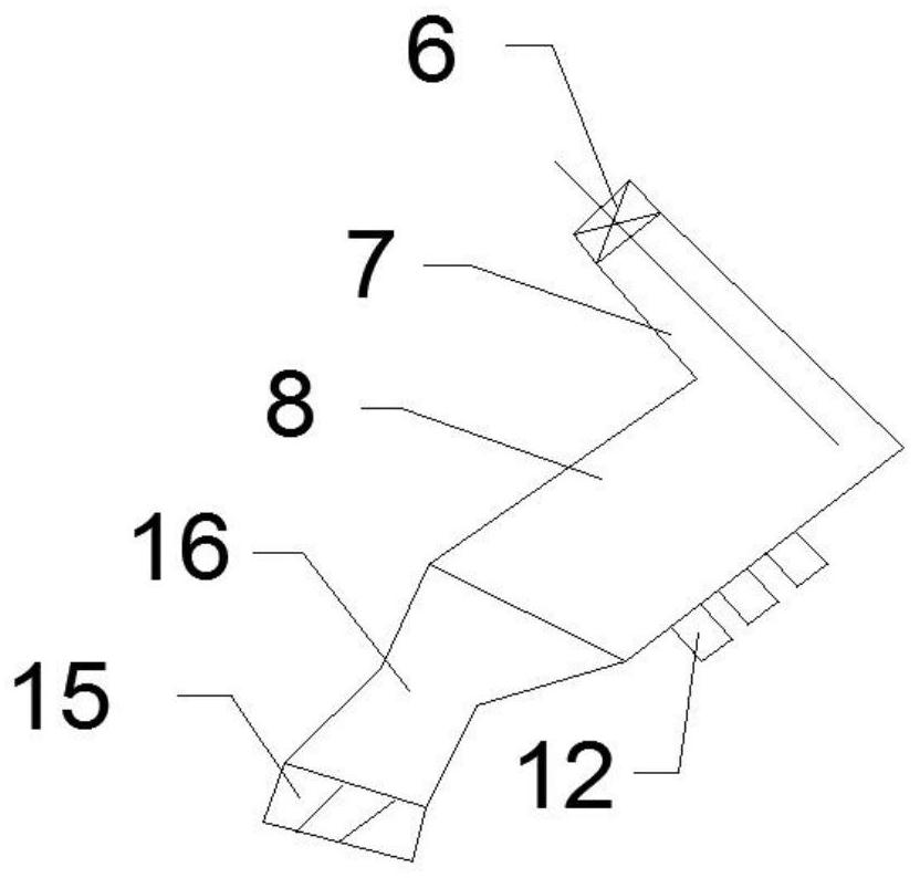 Energy-saving and consumption-reducing scrap steel preheating spray gun