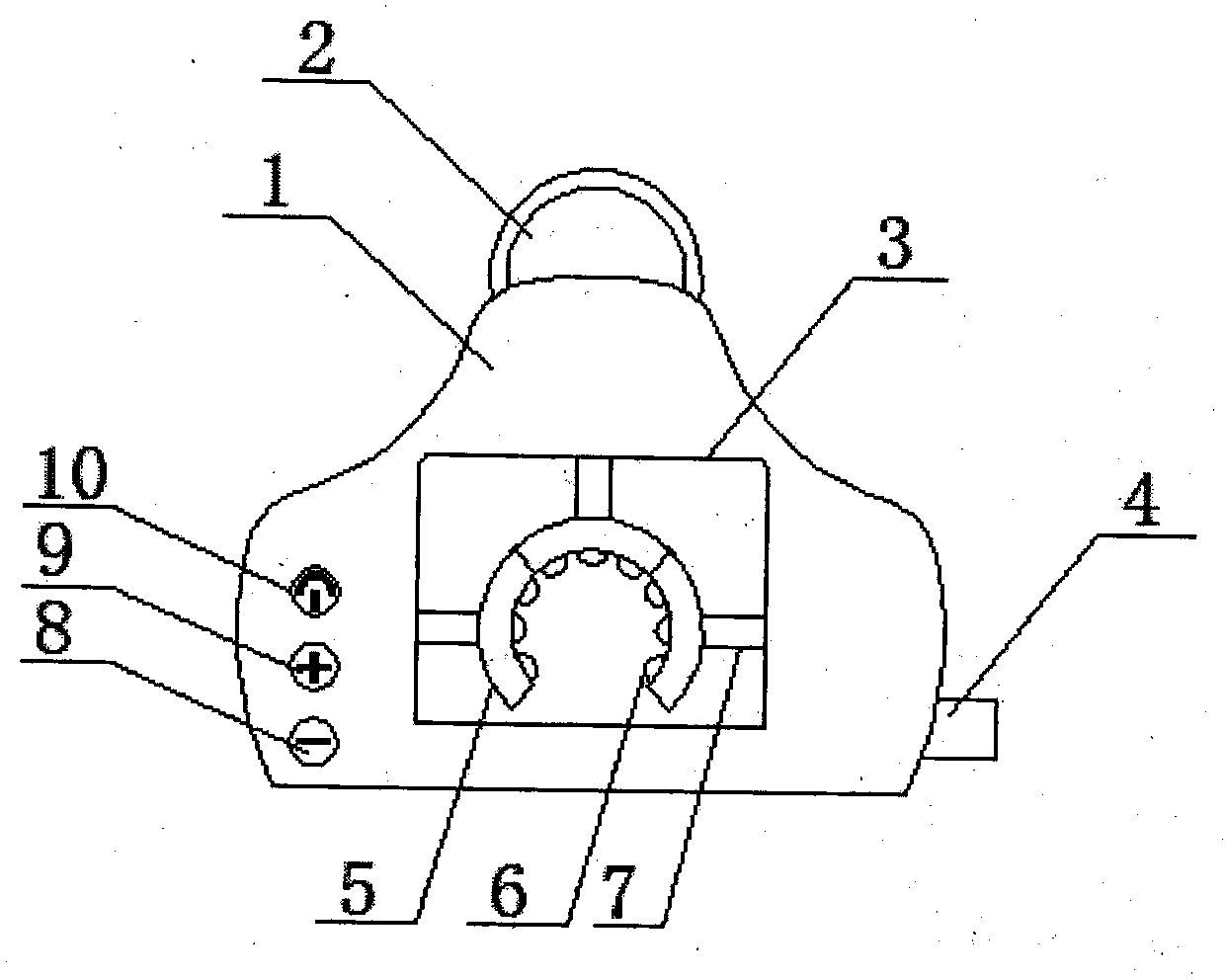 Upper limb muscle massage device for cerebral apoplexy hemiplegia