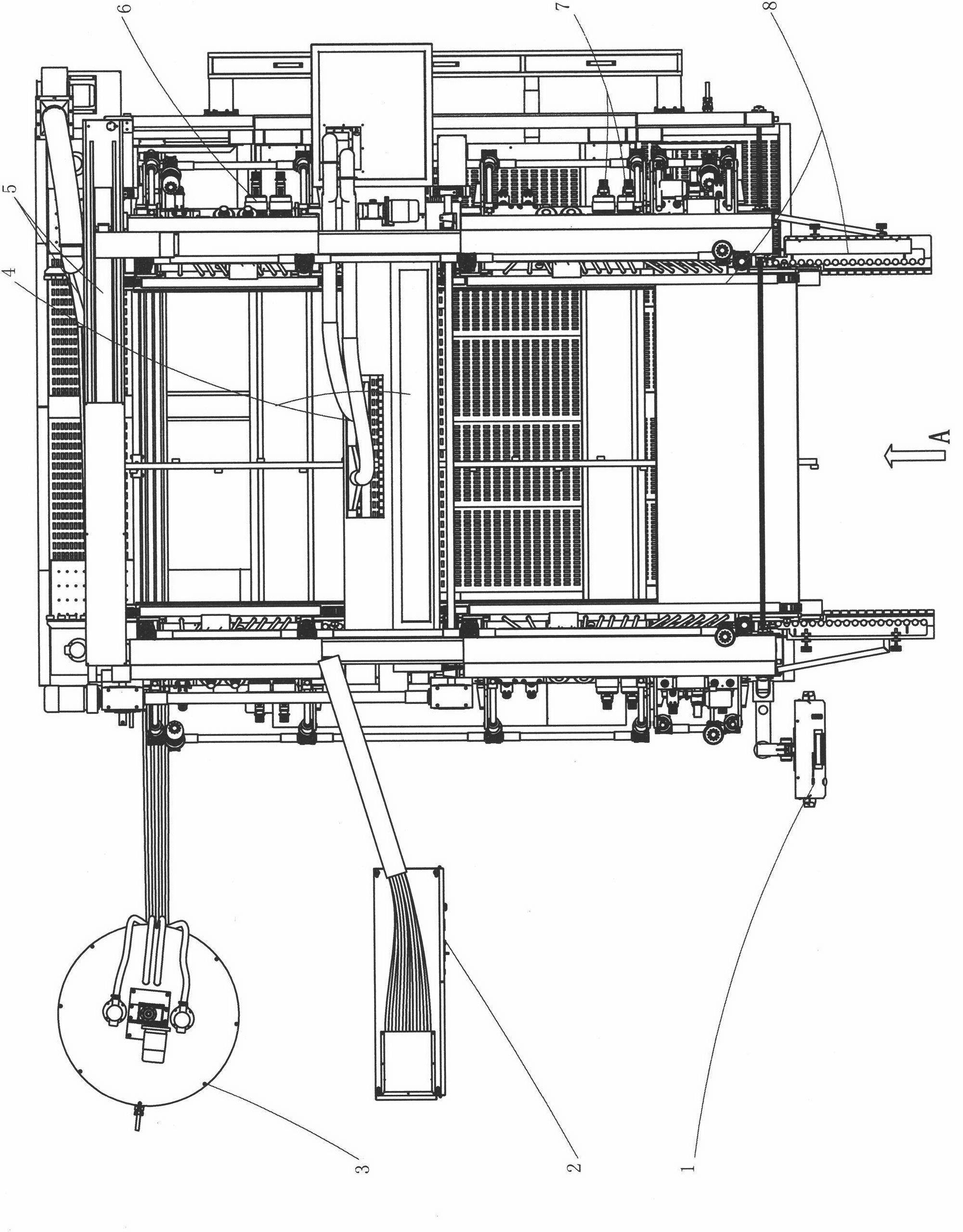 Glass deep processing method and equipment