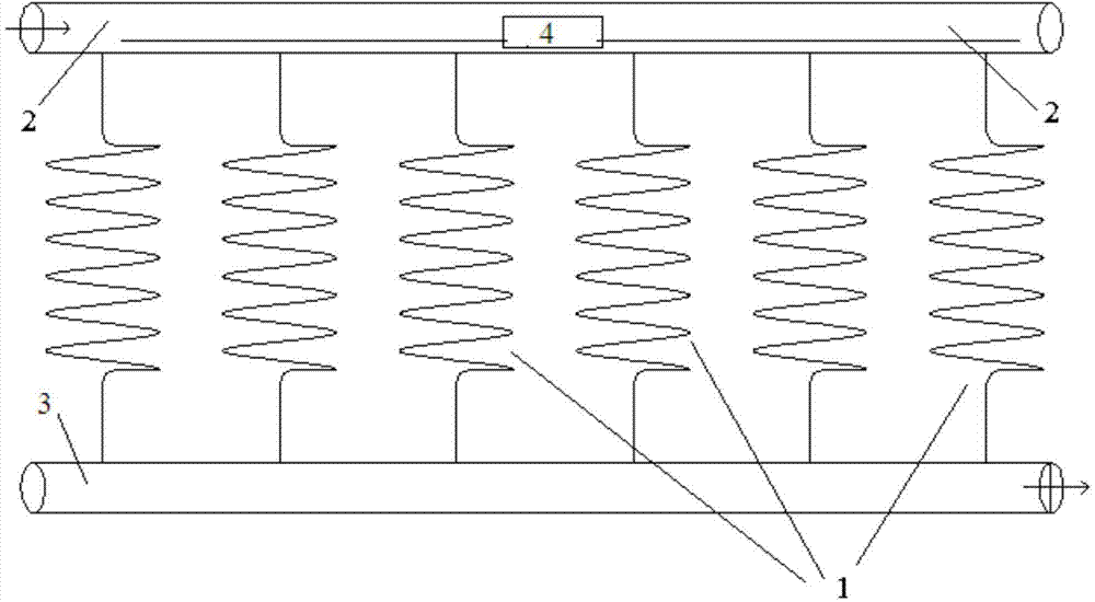 Method and equipment for removing copper in non-point source sewage employing periphyton processing system