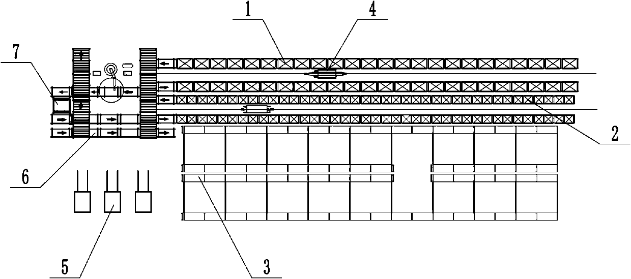 Electric power material storage and inspection integrated system and method