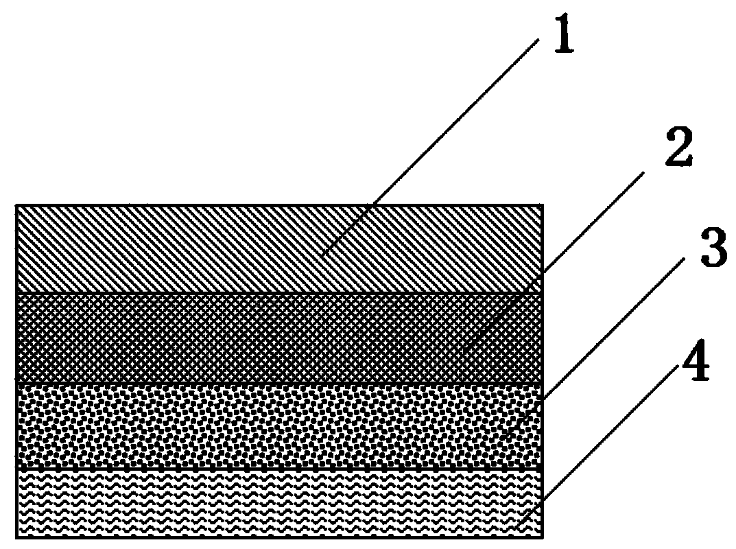 Aqueous earphone sleeve leather and preparation method thereof