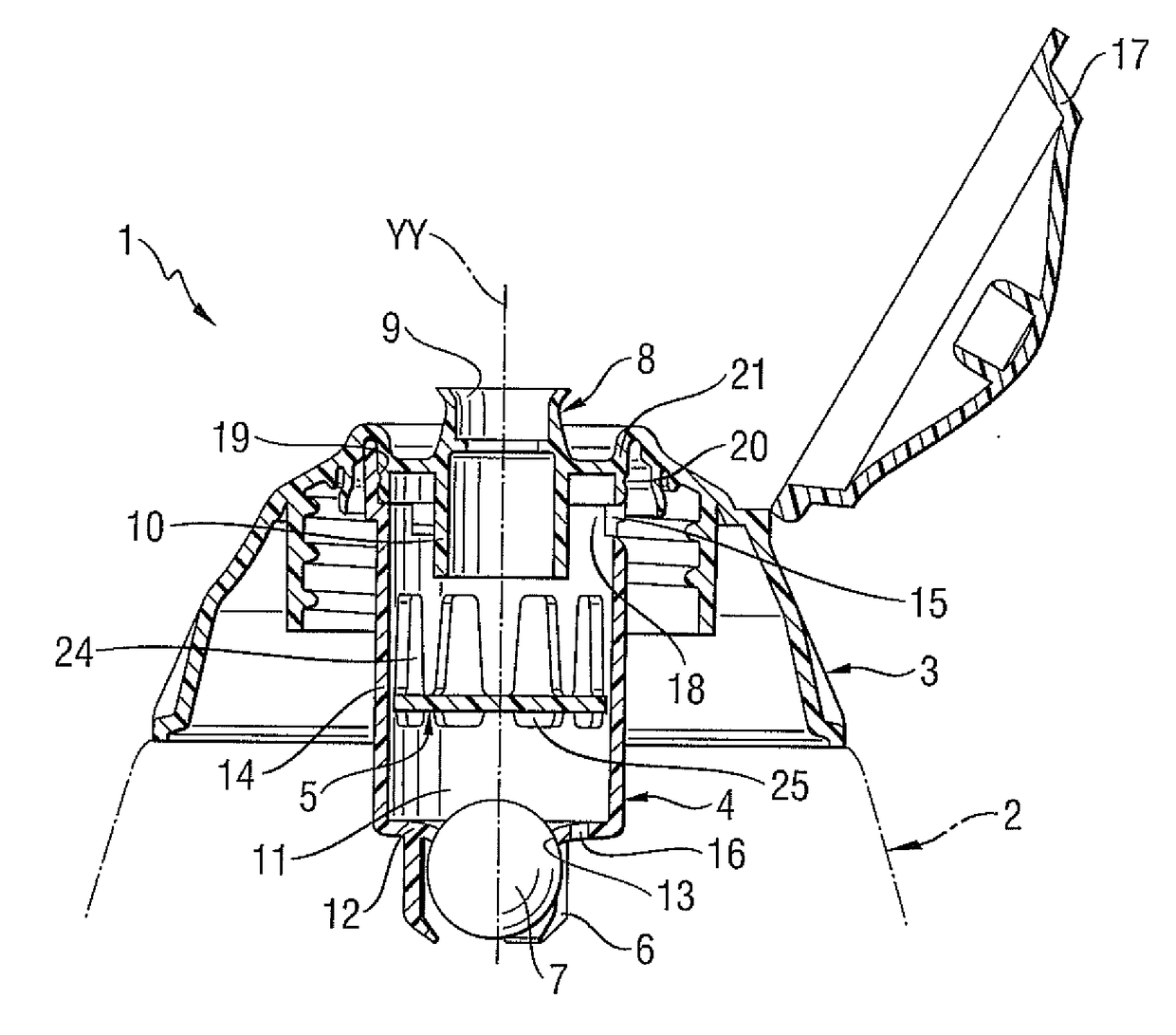 Liquid dosing apparatus