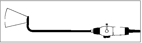 Laparoscope ultrasonic probe sensor for improving physical positioning accuracy and probe thereof