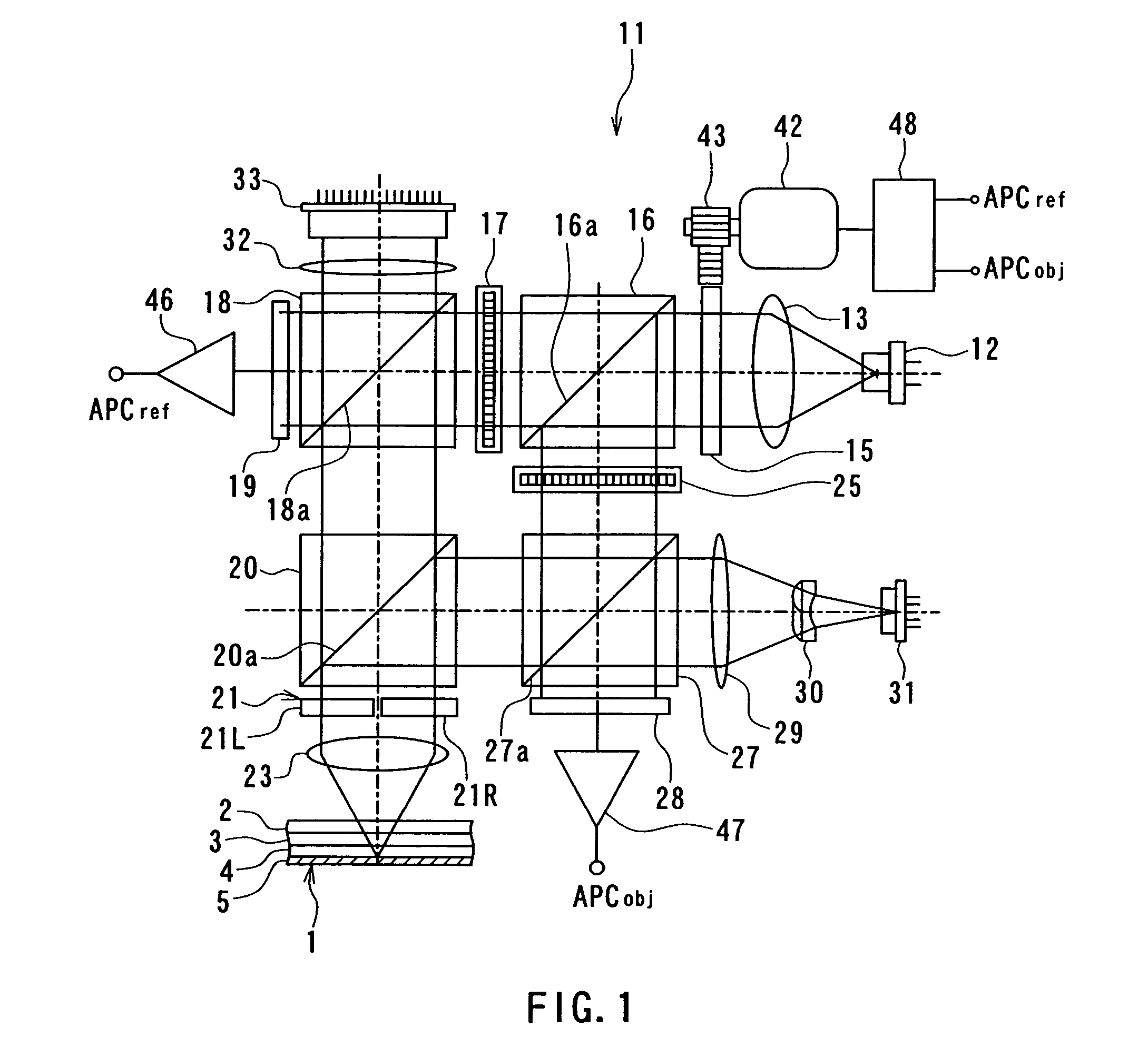 Apparatus and method for recording and reproducing information to and from an optical storage medium