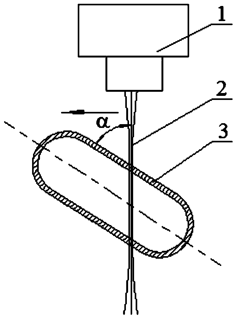 A method of electron beam welding hollow flat tube parts