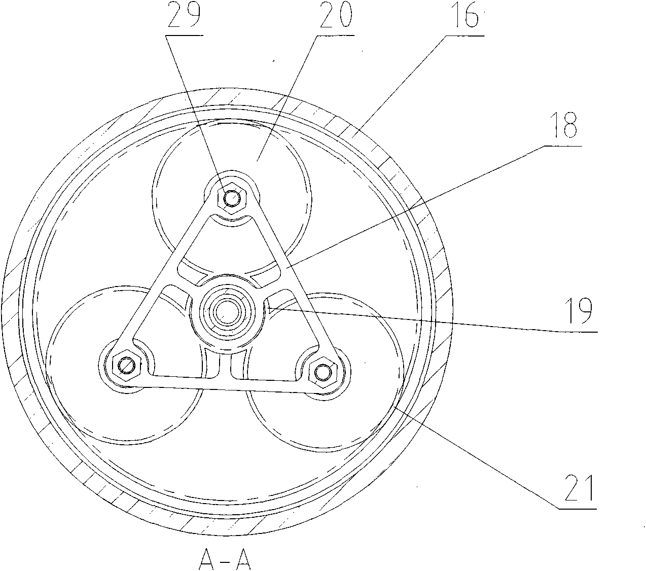 Graywater recycling device based on hose water pressure drive motor