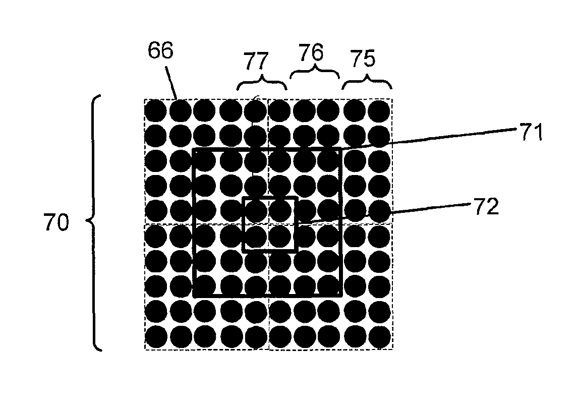 Print enhancement of pixels to improve readability