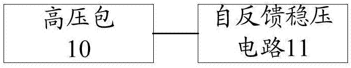 Power supply of anion generator, and anion generator