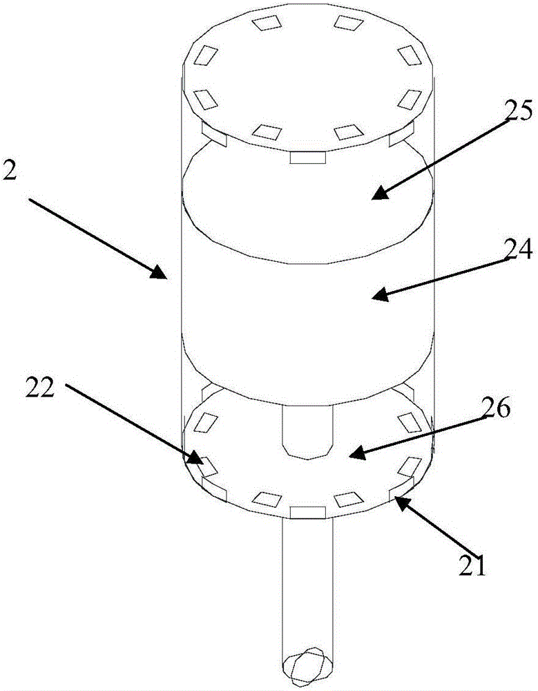 Hybrid cylinder, hybrid engine and control method