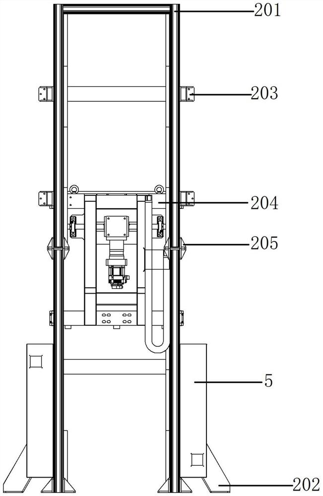 Self-adaptive plate mounting robot