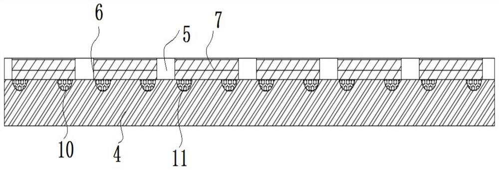 Assembly type floor heating bathroom waterproof plate structure