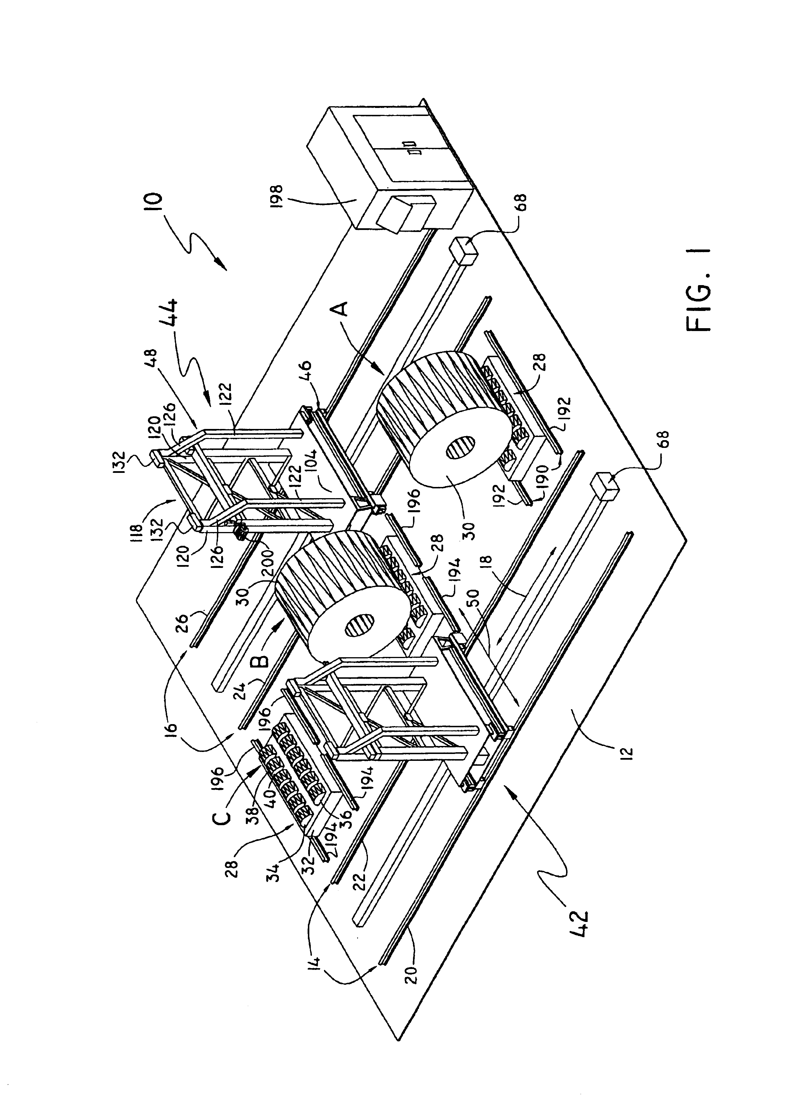 Method and apparatus for wrapping a coil
