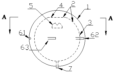 V-shaped gap type hemispherical blunt body micro-combustor with hydrogen permeation and combustion stabilization functions